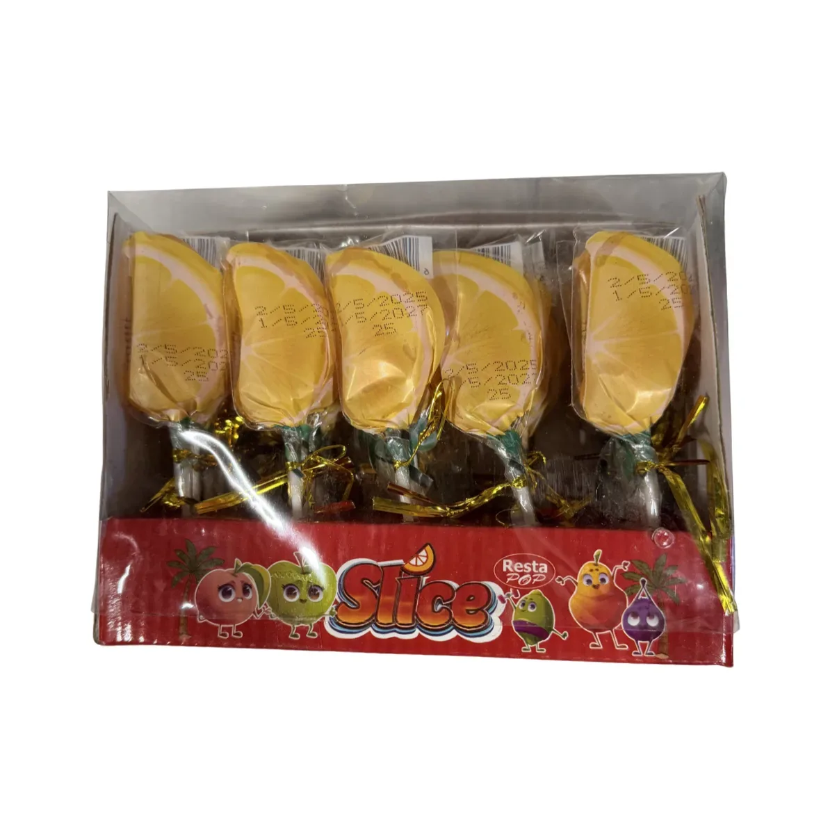 LOLLIPOP SITRON 1X30