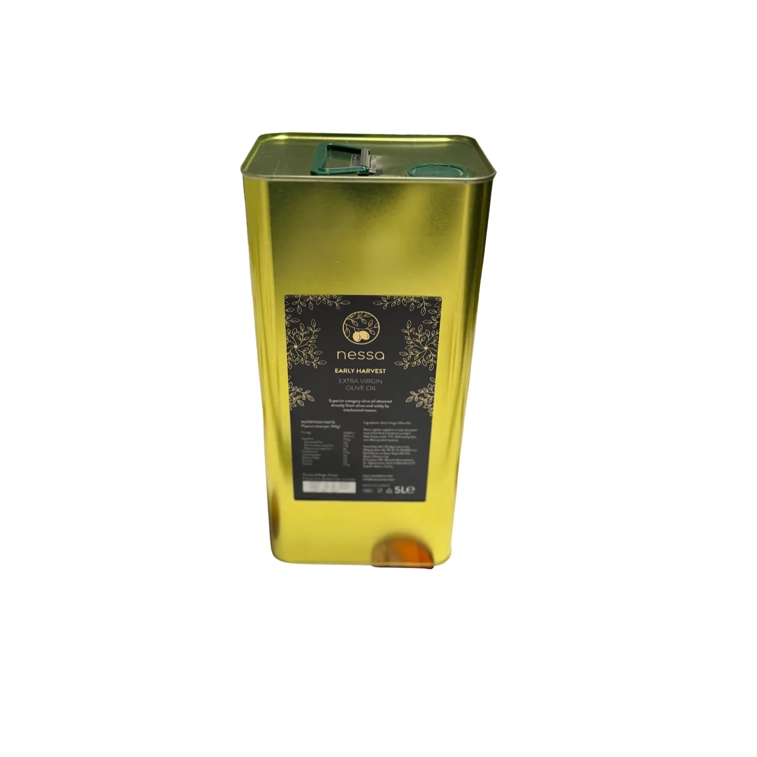 TYRKISK EXTRA VIRGEN OLIVEN OLJE 4X5 L